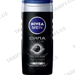 შხაპის გელი Nivea ნახშირის ძალა 250 მლ