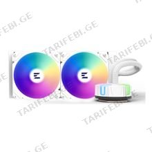 თხევადი გაგრილება Zalman Reserator 5 Z24 ARGB, 120mm, 1800RPM, Liquid Cooling, White