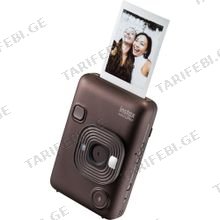 Fujifilm Instax Mni Liplay Deep Bronze ჰიბრიდული ფოტოაპარატი