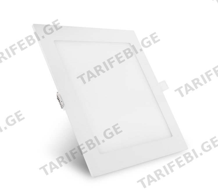 პანელი LED XG010 15W 3000K კვადრატი