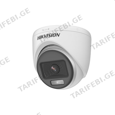 კამერა,Hikvision, DS-2CE70DF0T-PF, 2.8mm,HDTVI,2mp,Fix,Fix,WL20m,ColorVu,