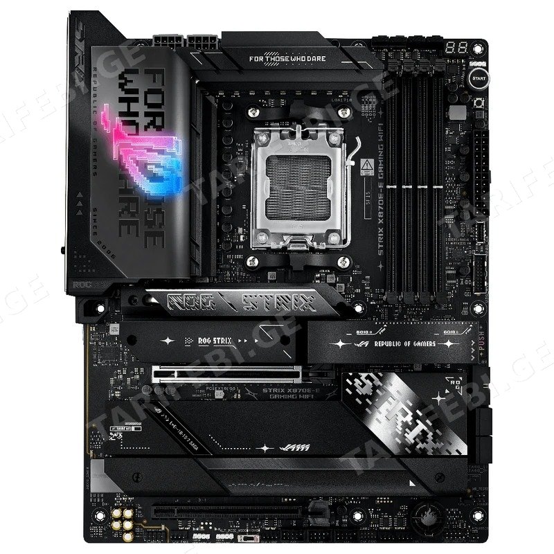 დედა დაფა ASUS ROG STRIX X870E-E GAMING WIFI, AM5, DDR5