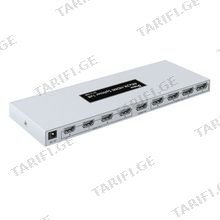 D-TECH DT-7148B 4K*2K HDMI Splitter 1*8