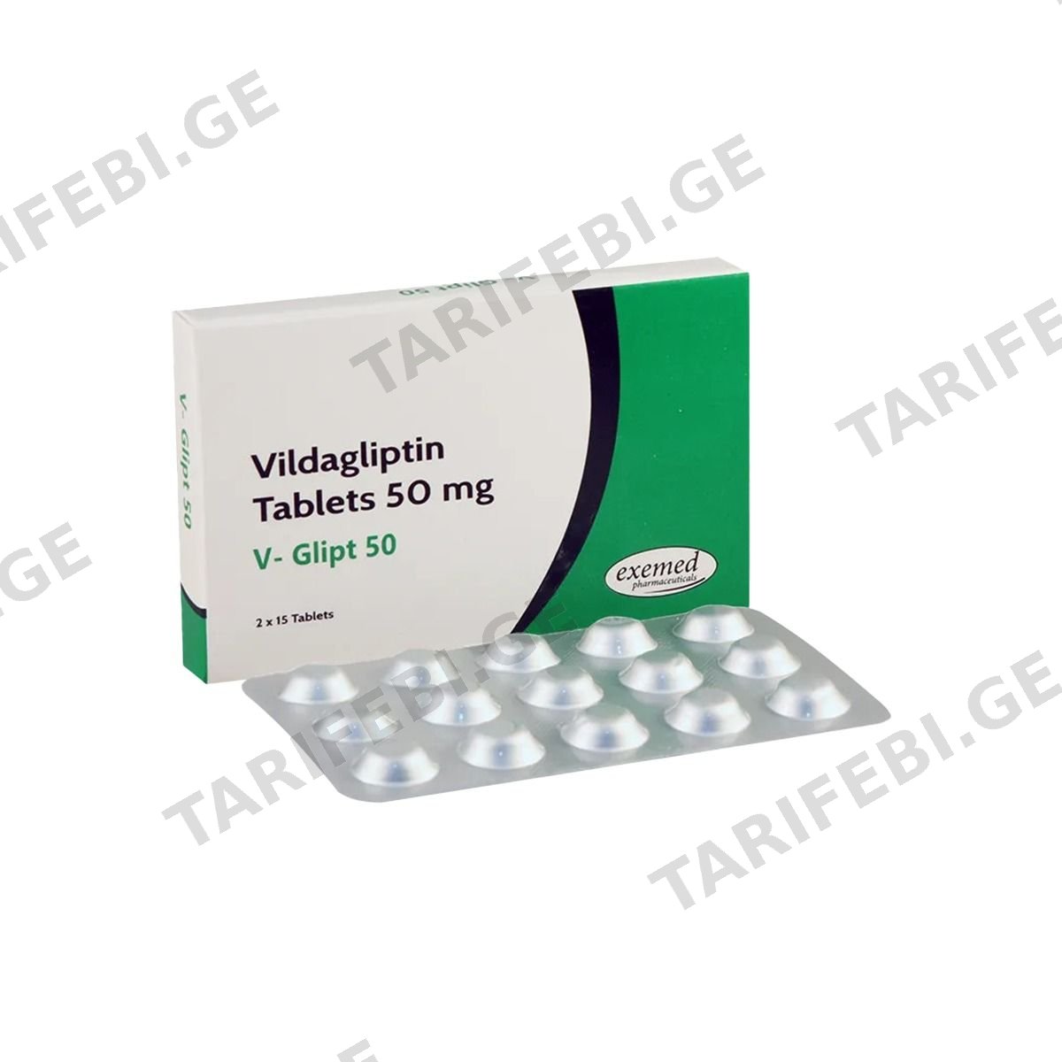 ვიგლიპტი 50 50მგ 30 ტაბლეტი