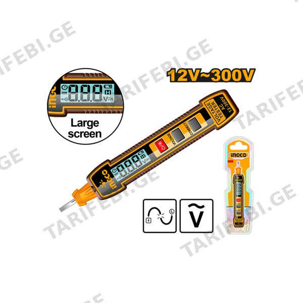 კალამი ტესტერი AC12-300V (HSDT33001) INGCO