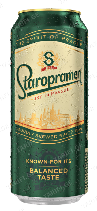 Staropramen 0.5 LT CAN