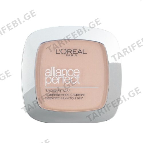 ლორეალი - პუდრი Alliance Perfect R3 beige-rose 9გრ #1