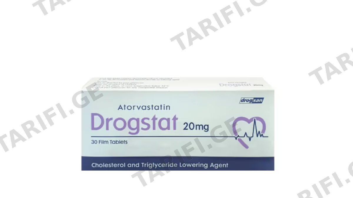 დროგსტატი ტაბ.20მგ.N30