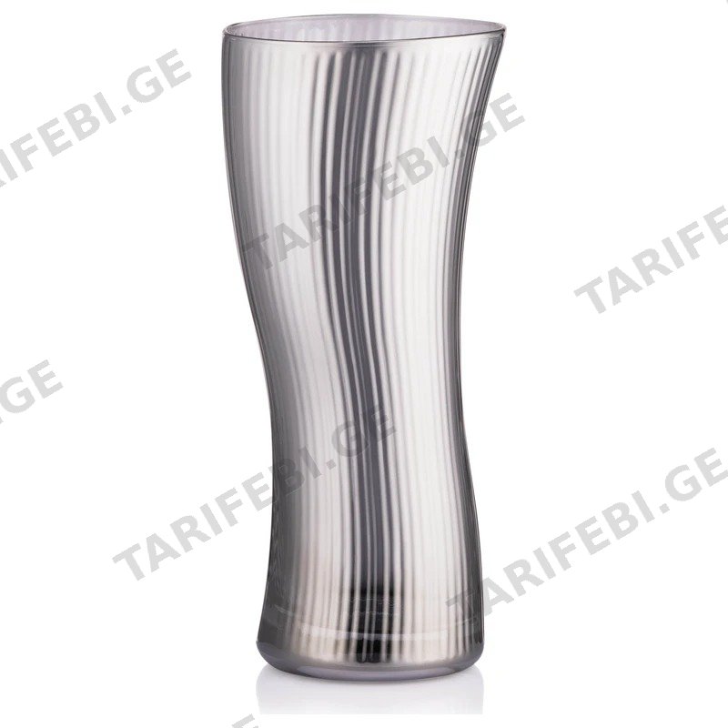 გრძელი ჭიქების ნაკრები ARDESTO GRAPHITE 350 მლ 2 ცალი ნაცრისფერი