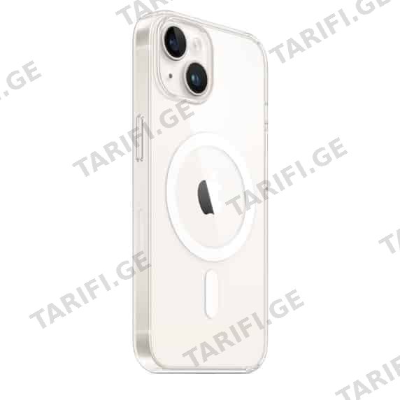 სილიკონის ქეისი Transparent Case with Magsafe iPhone 13 Mini