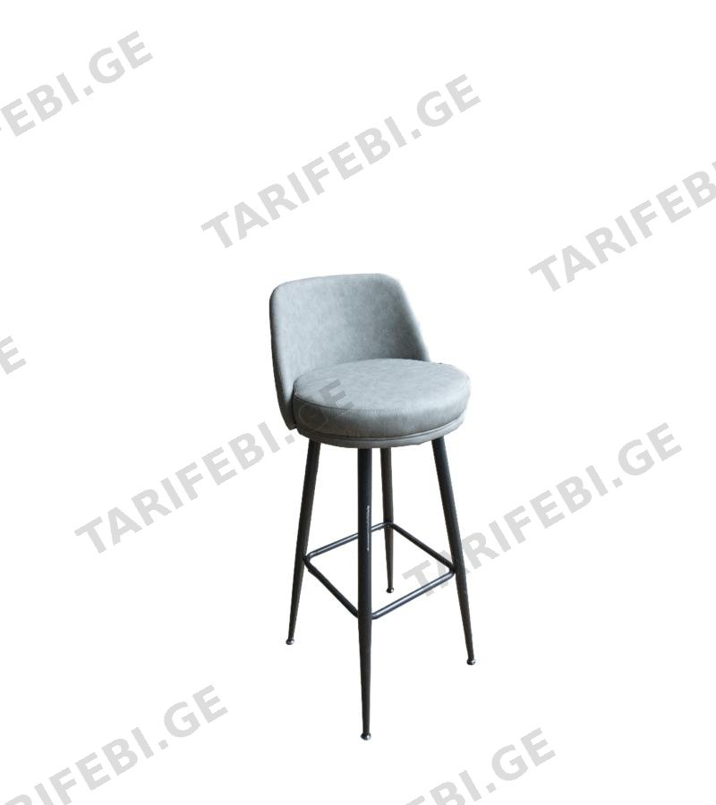 ბარის სკამი #FSHYJ-2307-1 ფერი: 6810-17 GRAY