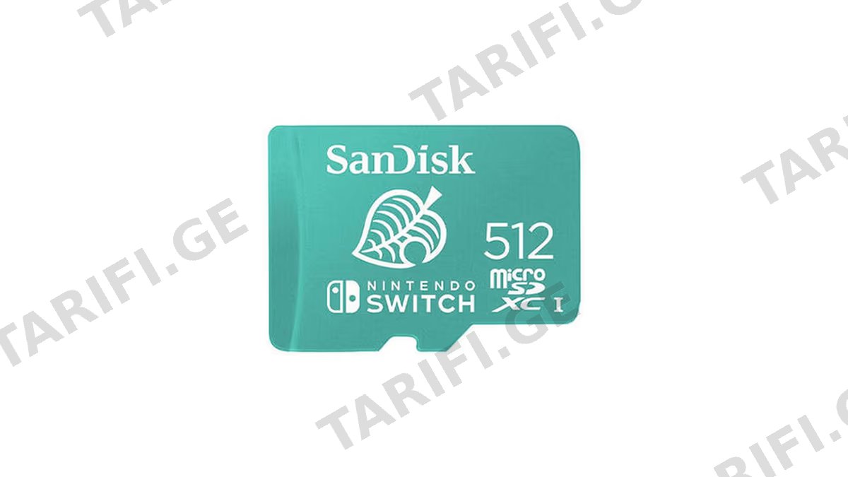 SanDisk Licensed Memory Cards For Nintendo Switch 512GB
