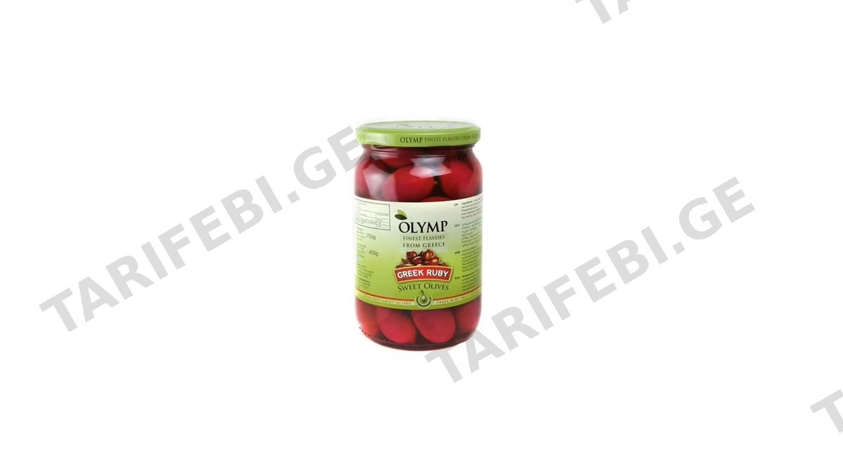 OLYMP წითელი ზეთისხილი 720მლ