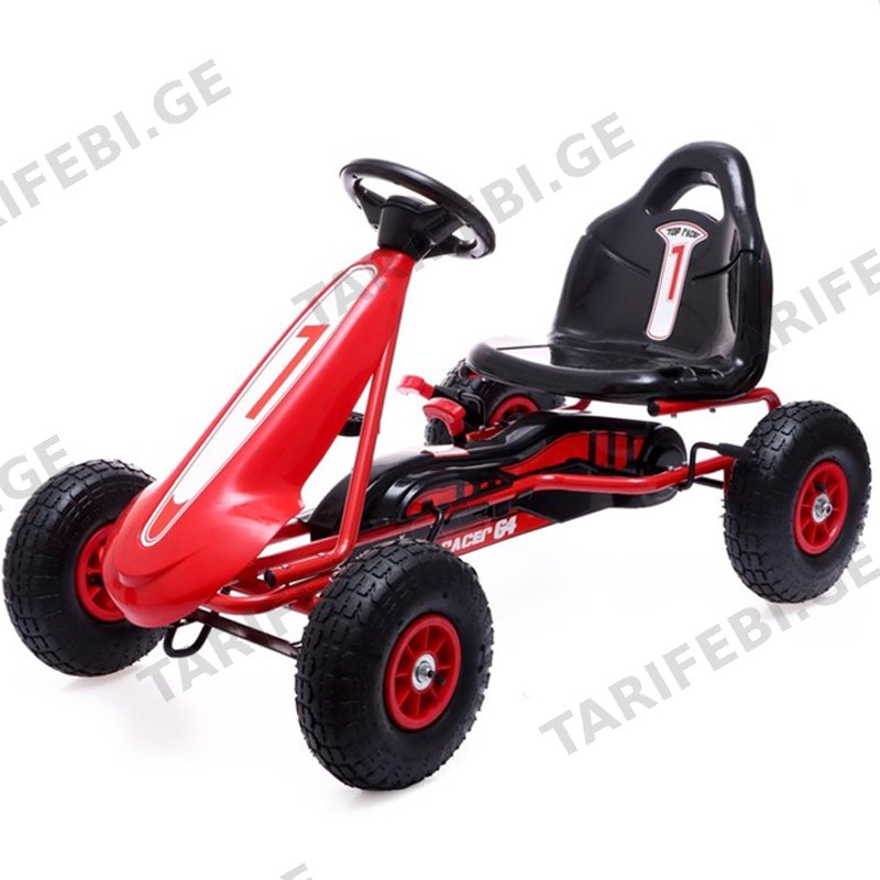 ბავშვის პედლებიანი ველო კარტინგი GOLDEN CHILD 9288RED