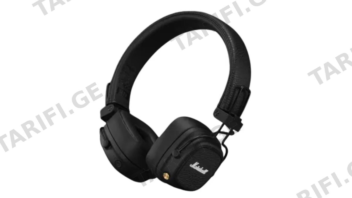 Marshall Major V Over-Ear Bluetooth Headphone Black