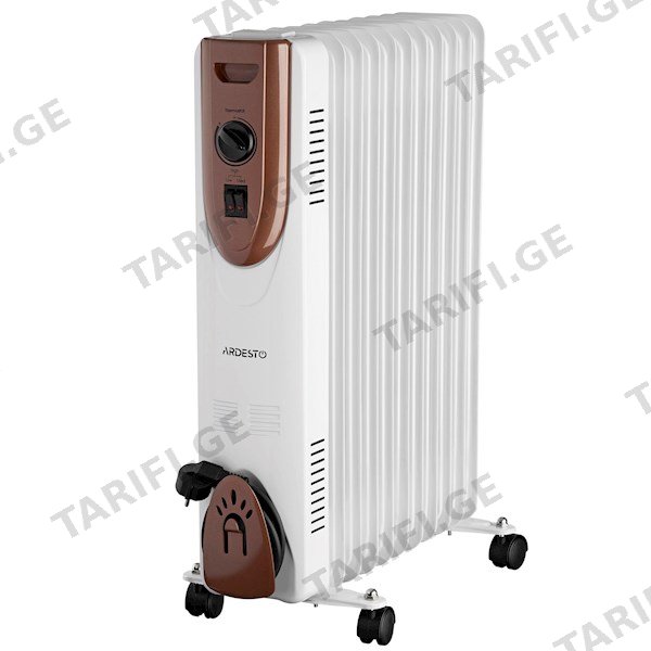 ზეთის რადიატორი Ardesto OFH-11X1, 11 fins, 2500 W