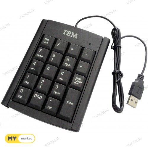Number Pad Portable USB Numeric Financial Keypad