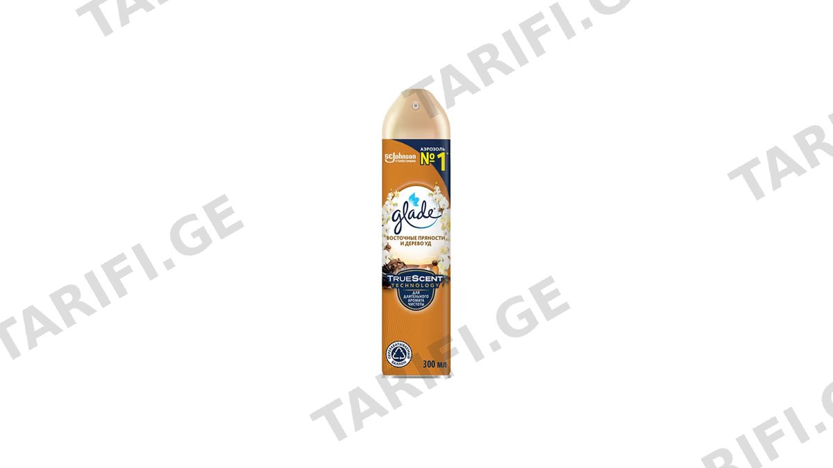 GLADE ჰაერის აეროზოლი აღმოსავლური სანელებლები-300მლ