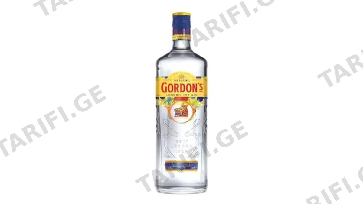გორდონს მშრალი ჯინი 0.7 ლ