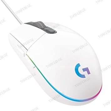 LOGITECH G102 LIGHTSYNC Corded Gaming Mouse - WHITE - USB - EERBrand: LogitechTechnology: optical mouseInterface: USBLight: RGBDPI: 8000Weight: 85gWarranty: 24 months