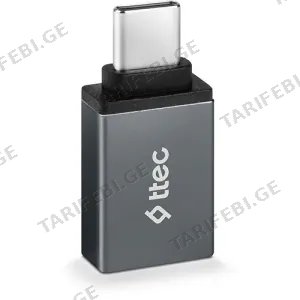 Ttec USB-C-USB-A 3.0 Space Gray 2DK43UG