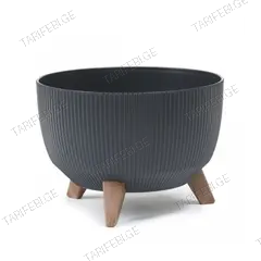 ქოთანი ყვავილის Lamela Bowl ROMA ECO recycled 400 jumper 21ლ