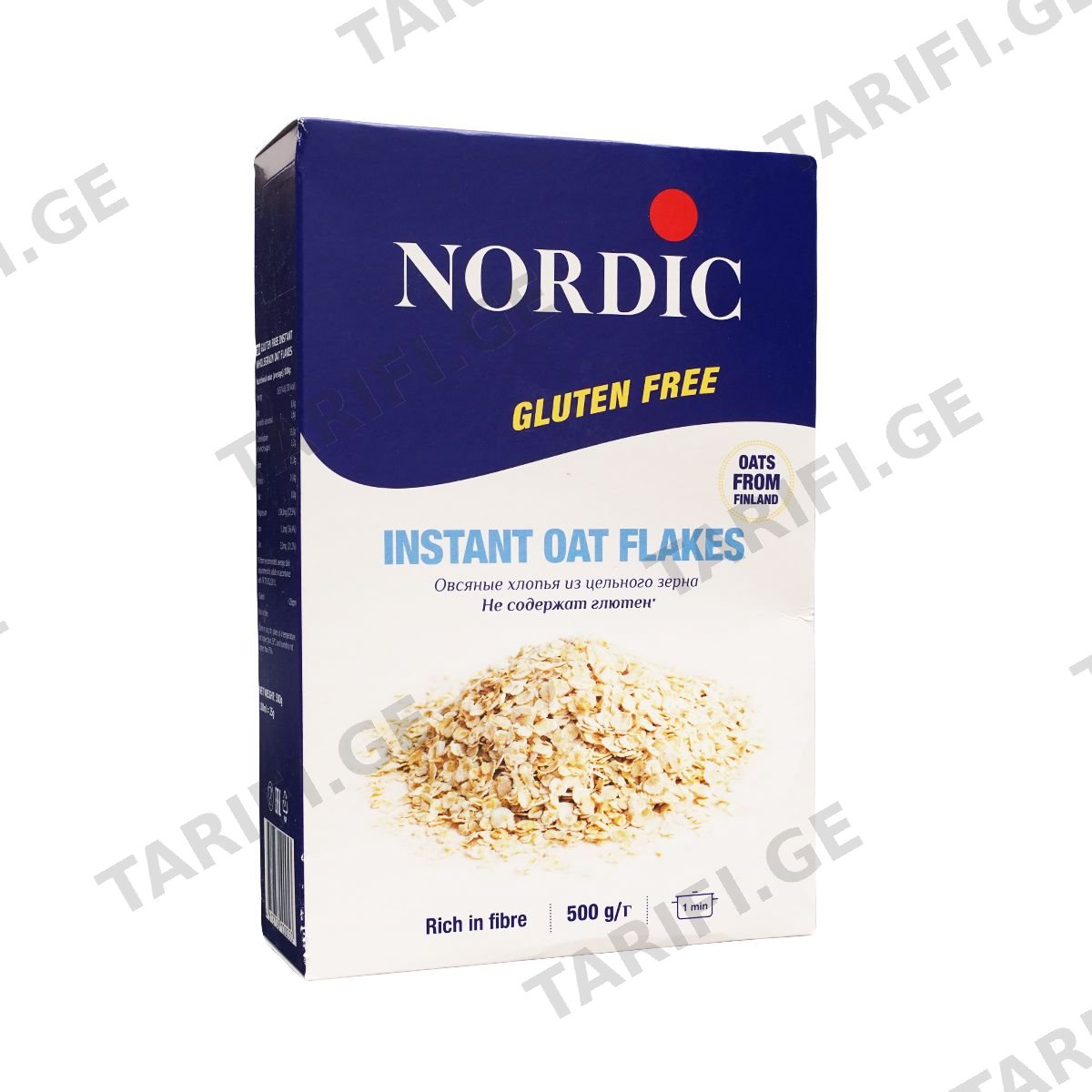 შვრია გლუტენის გარეშე 500გ 0053 ნორდიკი - Nordic