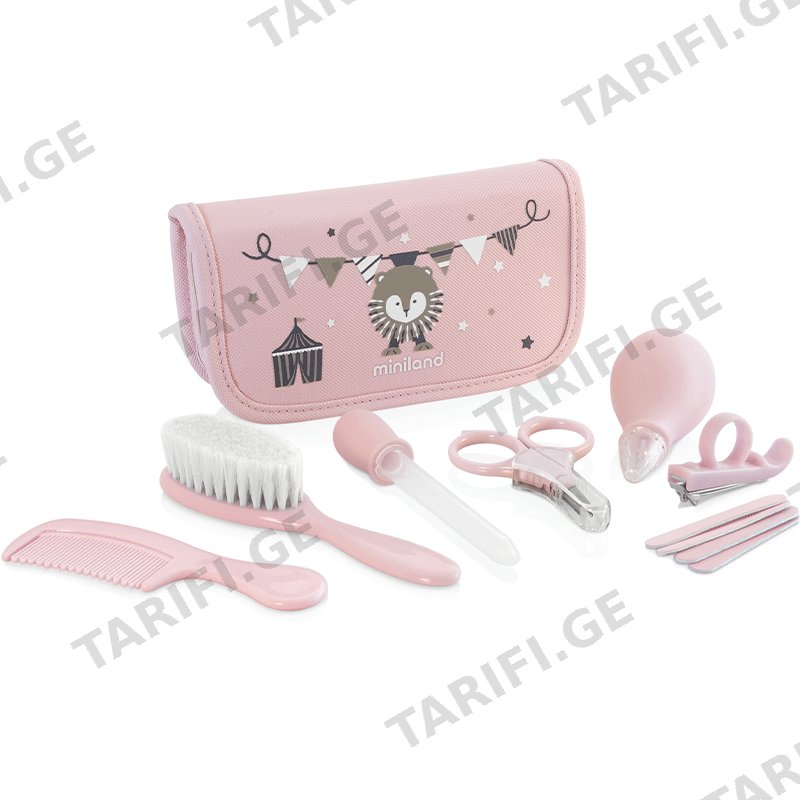 ბავშვის მოვლის ნაკრები MINILAND BABY KIT ROSE