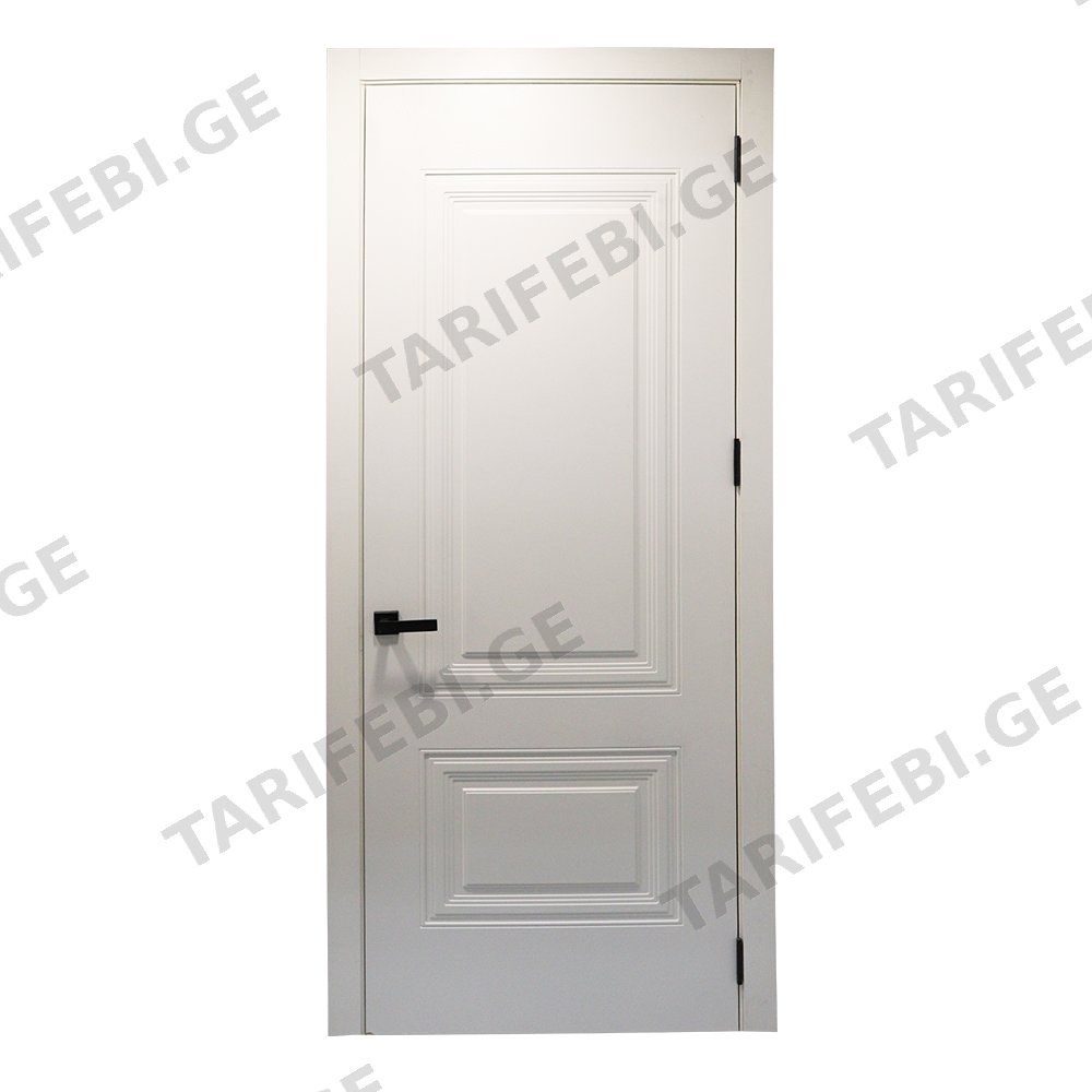 შეღებილი მდფ კარი oba 2 (Vanila, 700x2150, LR) კომპლექტი
