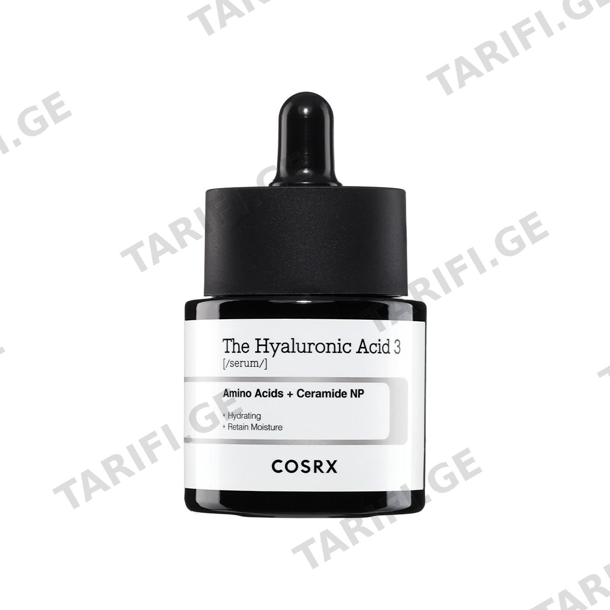 სახის შრატი Hyaluronic 20 მლ 4668 კოსარექსი - COSRX