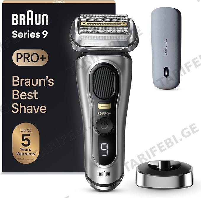 წვერსაპარსი Braun 9527s Series 9 Pro+ Silver