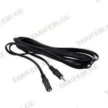 Kingda KD-AVC9006-1.8M 3.5mm stereo male to female კაბელი