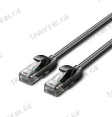 VENTION IABBD Cat5e UTP Ethernet Patch Cable 0.5M Black ქსელის კაბელი