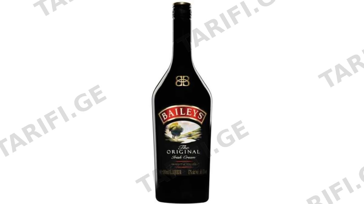 BAILEY"S - ლიქიორი,ბეილისი 17% 1ლ