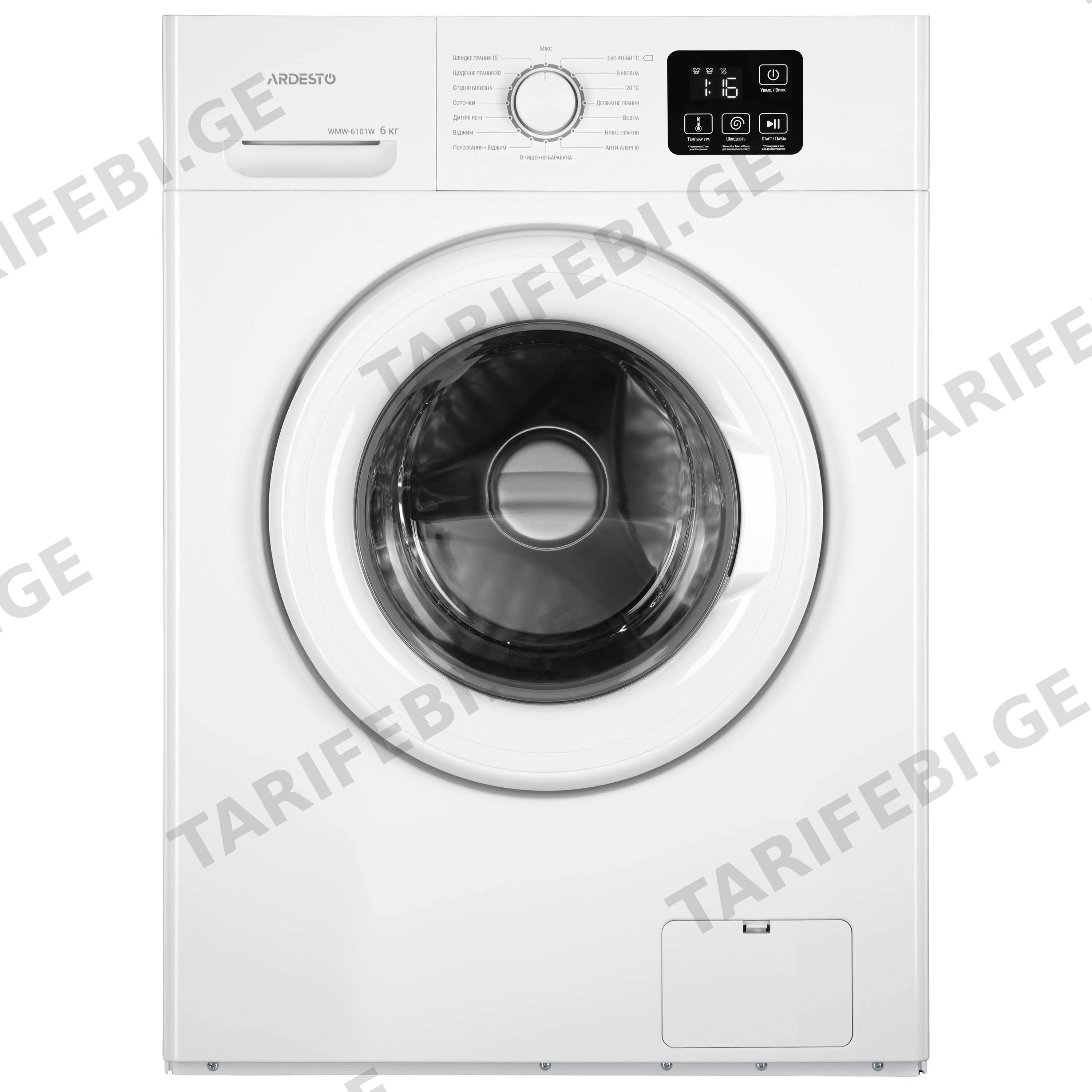 სარეცხი მანქანა ARDESTO WMW-6101W