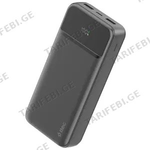 Ttec Recharger LCD 20000mAh PD 20W Powerbank Black 2BB268S