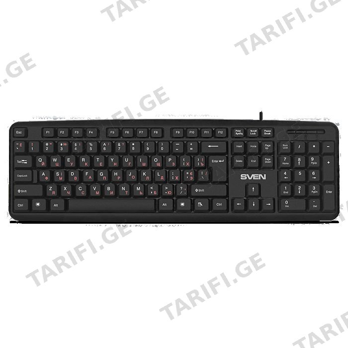 კლავიატურა Sven KB-S230 black
