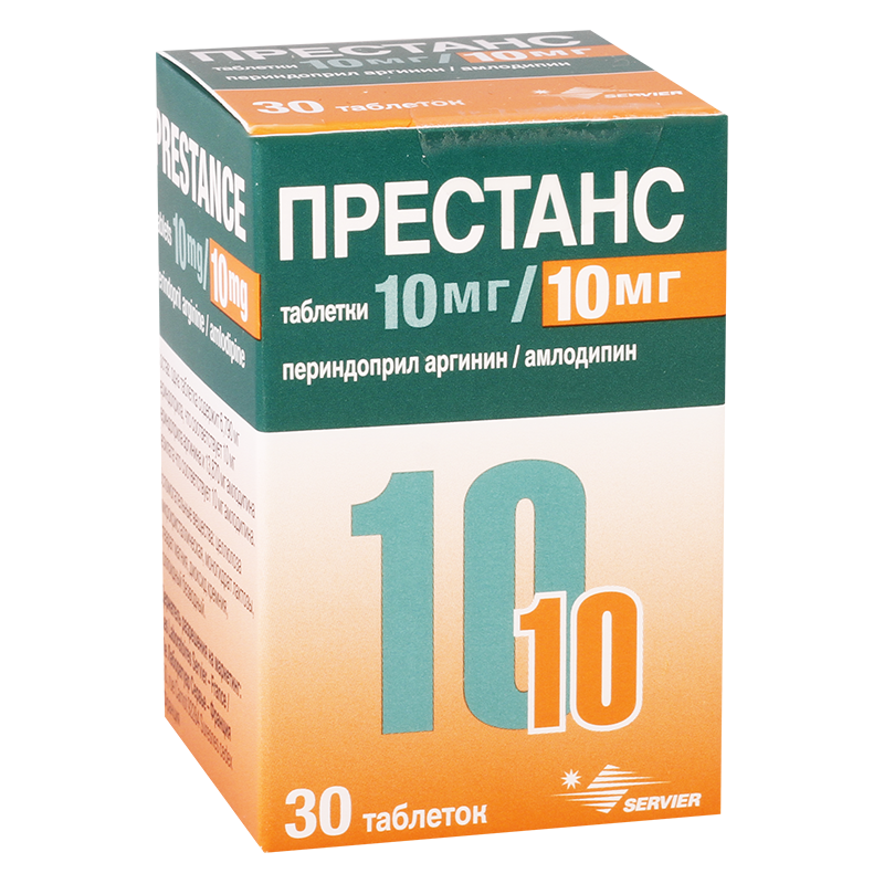 პრესტანსი 10/10მგ #30ტ