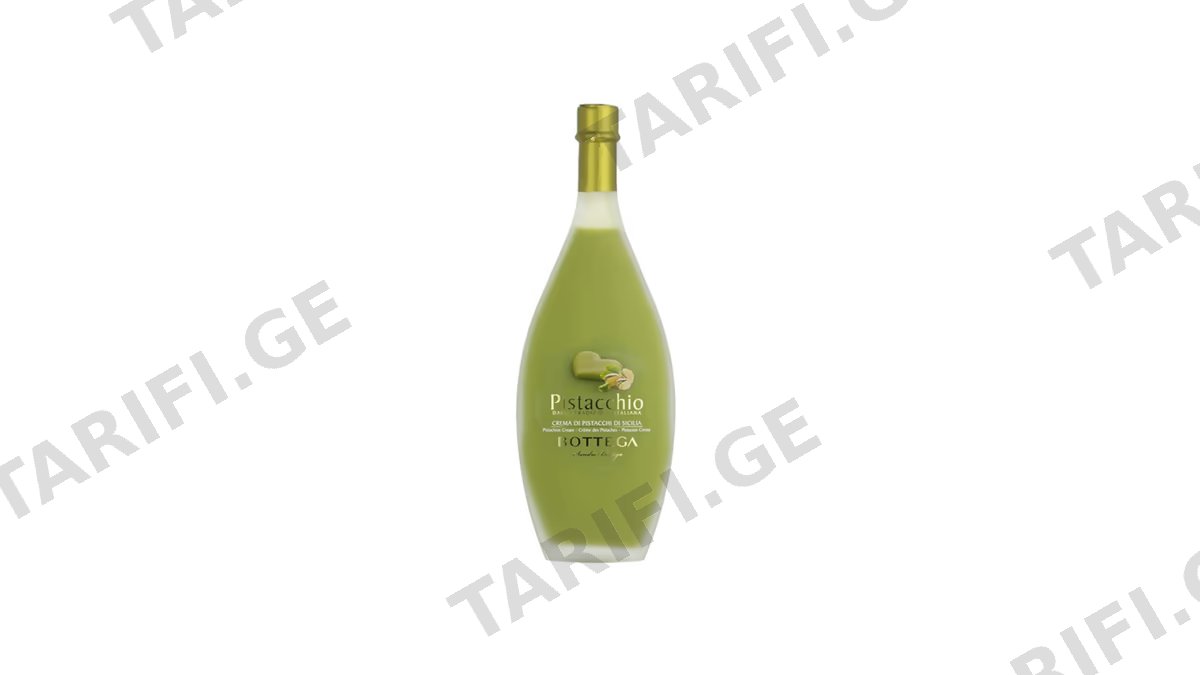 BOTTEGA ლიქიორი ფისტა-0.5ლ