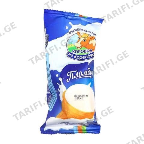 კოროვკა ნაყინი პლომბირი 100 გრ 1ც