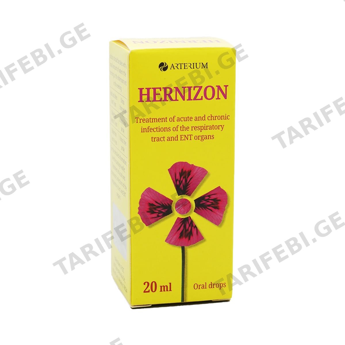 ჰერნიზონი - Hernizon წვეთები 800მგ/გ 20მლ