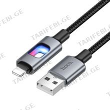 HOCO U144 USB Lightning სწრაფდამტენი კაბელი 1.2მ