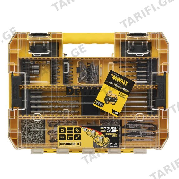 ნაკრები უნივერსალური DeWalt DT70763-QZ 85 ც