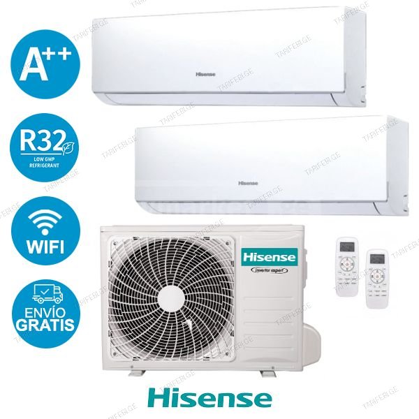 მულტი სპლიტ კონდიციონერი Hisense AMW2-14U4RGC AST-09UW4RVEDJ