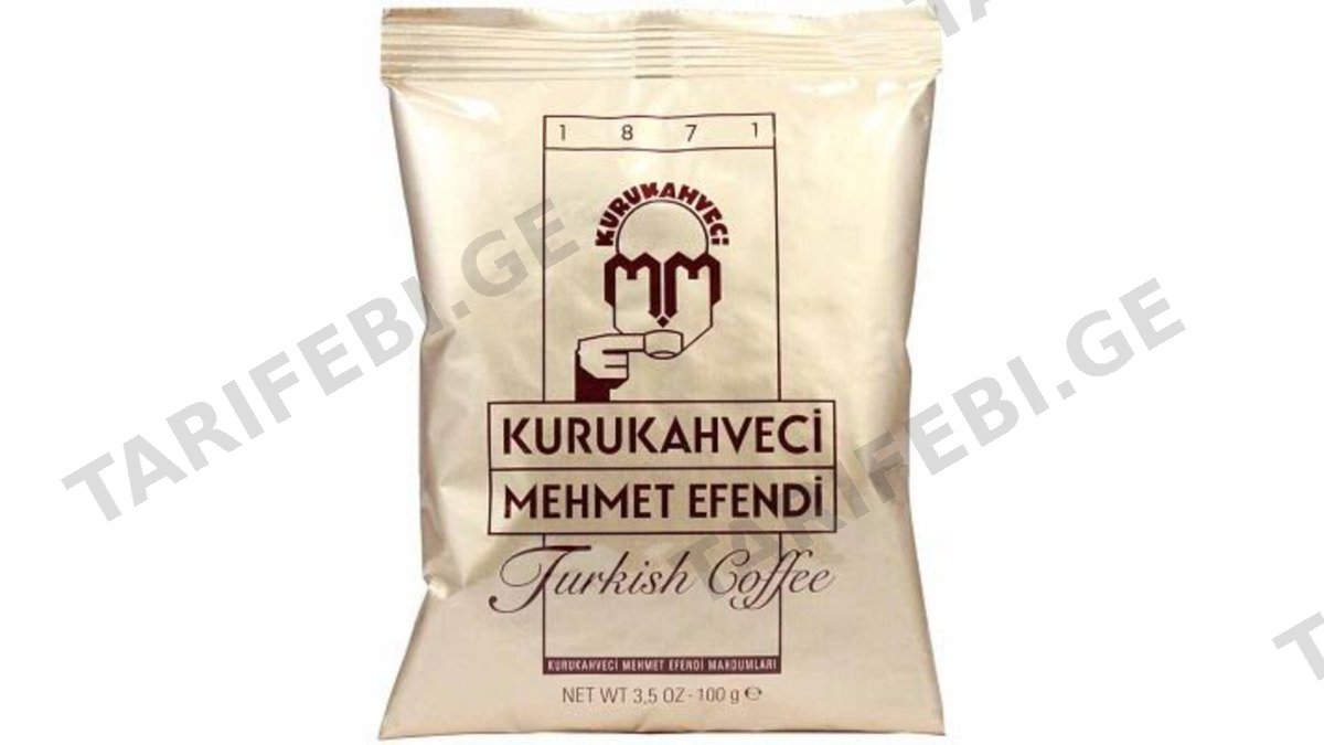 MEHMET EFENDI-თურქული ყავა 100გრ