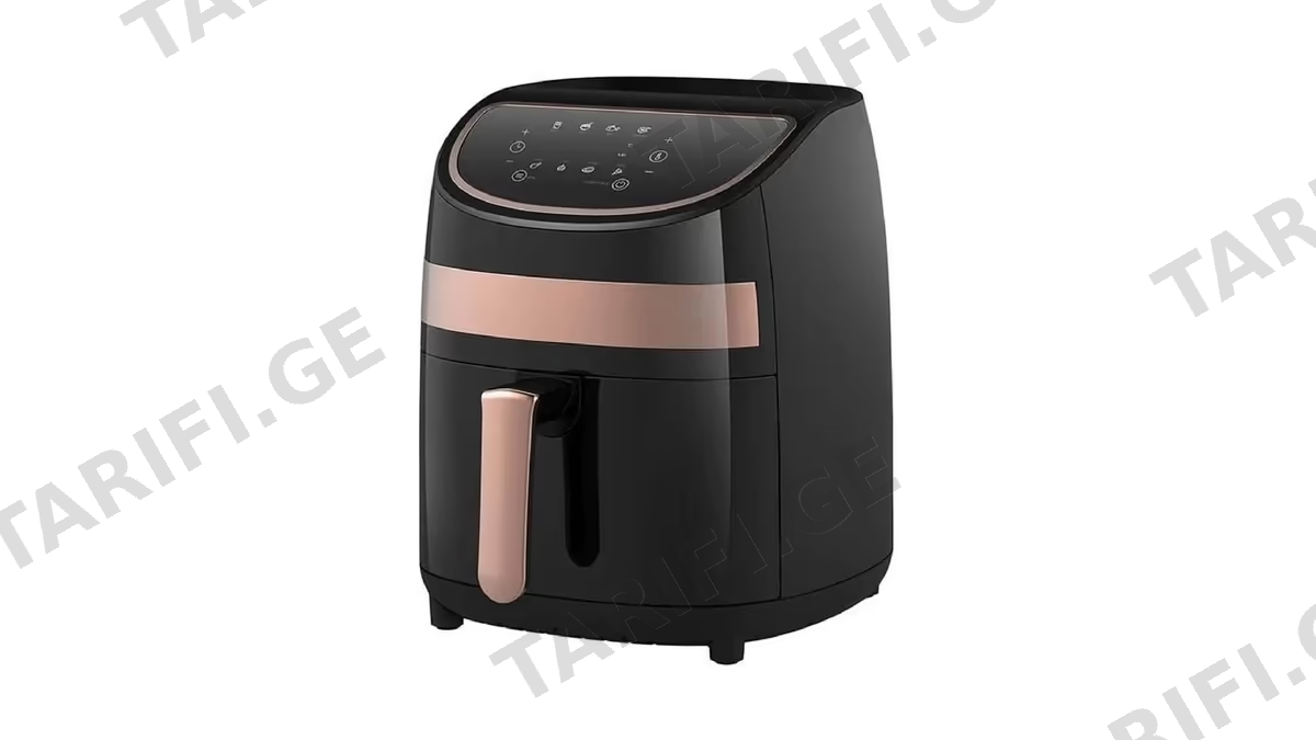 აეროგრილი Xiaomi Deerma DEM-KZ100, 1000W, 3L, Air Fryer, Black