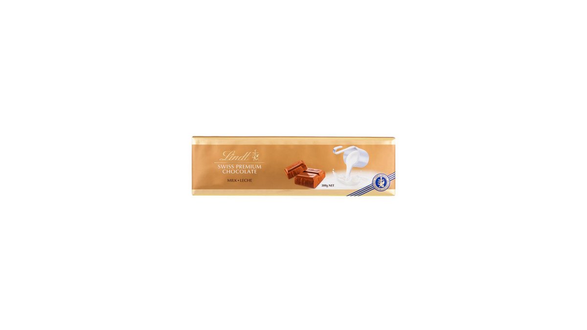 LINDOR რძიანი შოკოლადის ფილა-300გ/7610400013857