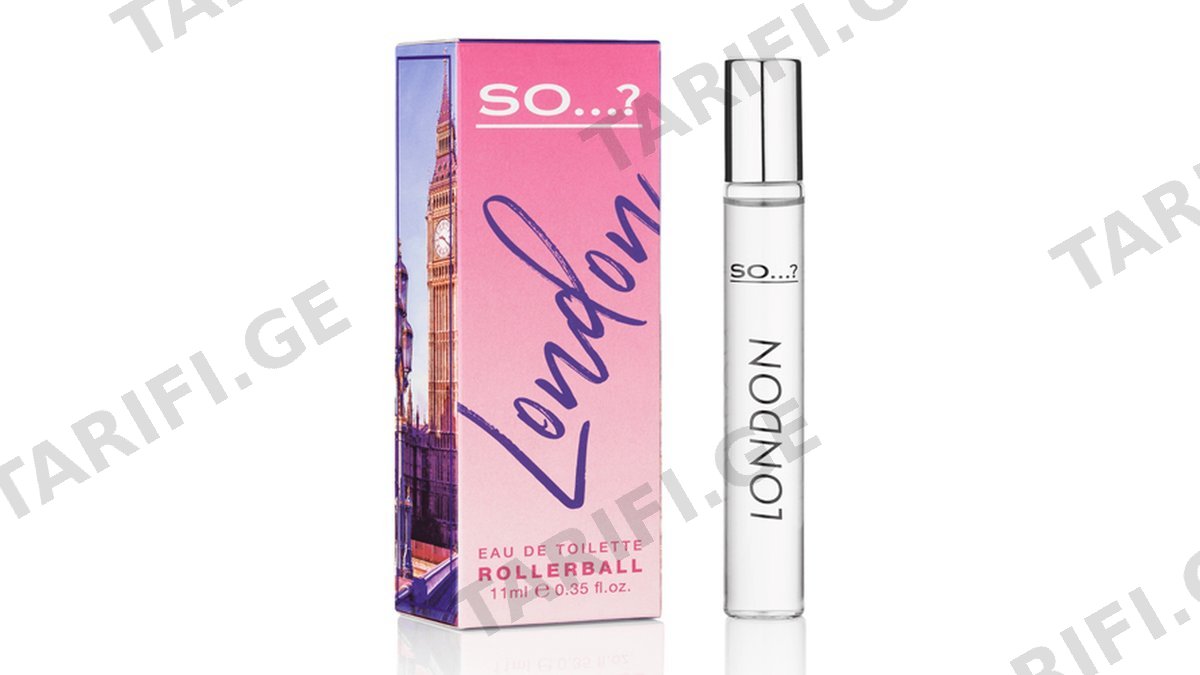 SO… London ქალის სუნამო 11 მლ (სო)