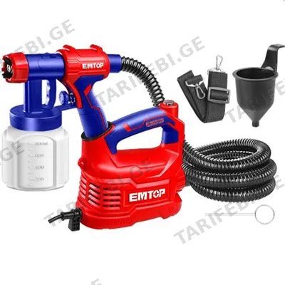 დასადგამი პულივიზატორი EMTOP ESGN50001 (500 W, 850 მლ/წთ)