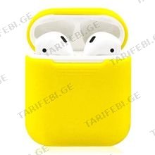 AIRPODS CASE YELLOW ყურსასმენის ქეისი